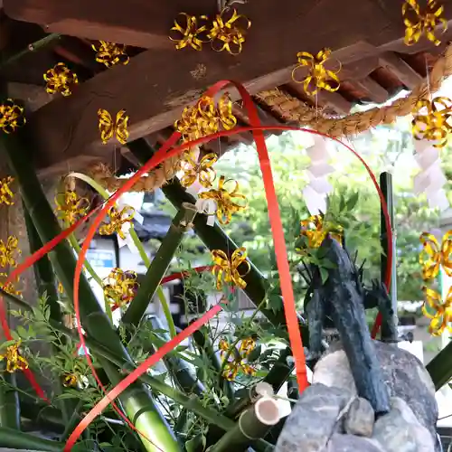 三津厳島神社の手水舎