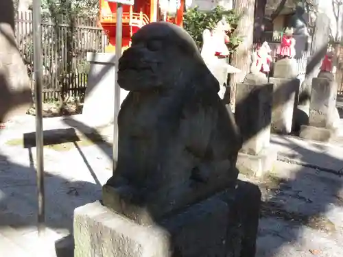 熊野神社の狛犬