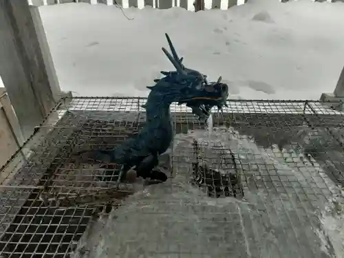 北海道神宮頓宮の手水舎