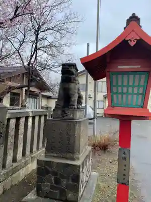 石狩八幡神社の狛犬