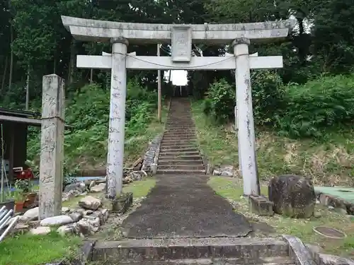 船山神社の鳥居