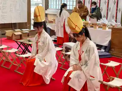 釧路一之宮 厳島神社の初詣