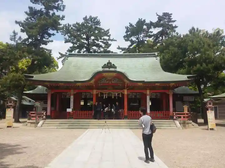 長田神社の本殿・本堂