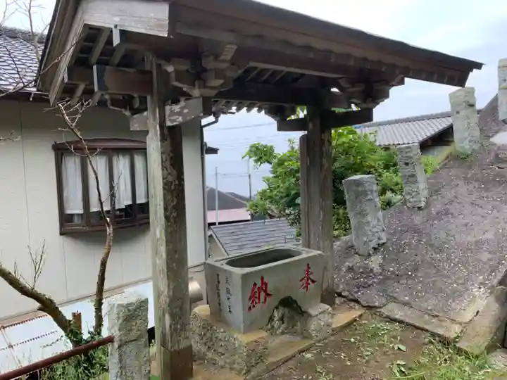 八幡神社の手水舎