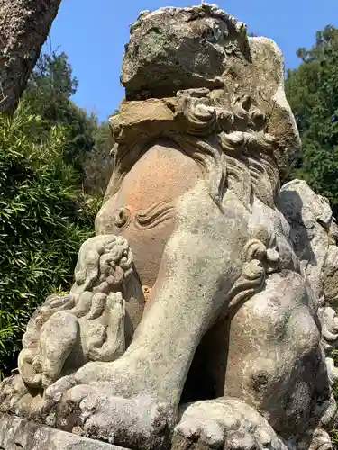 賀茂神社の狛犬