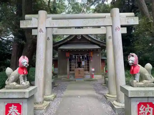 息栖神社の鳥居