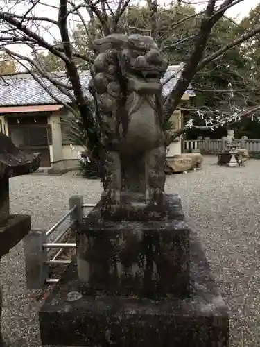 御所神社の狛犬