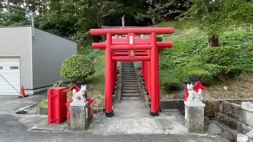 白狐山光星寺の鳥居