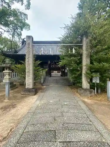 野口神社の山門・神門
