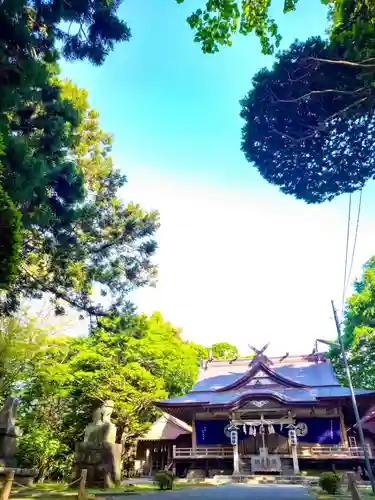 尻岸内八幡神社の本殿