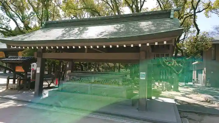 筥崎宮の手水舎