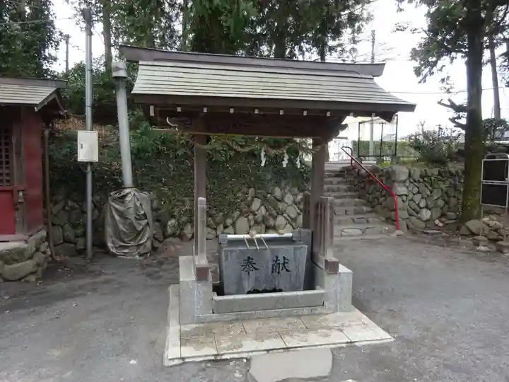 日吉神社の手水舎