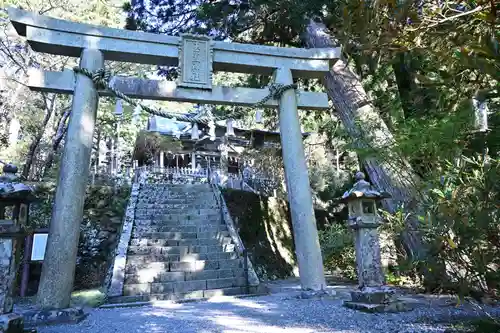 玉置神社の鳥居