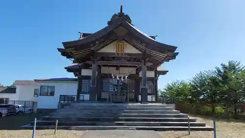 追分八幡神社の本殿・本堂