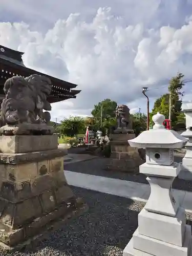 熊野福藏神社の狛犬