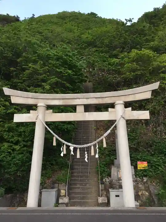 太田神社(拝殿)の鳥居