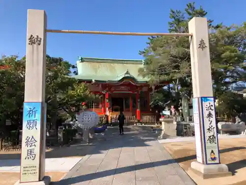 綱敷天満宮の鳥居