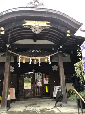 牛天神北野神社の本殿・本堂