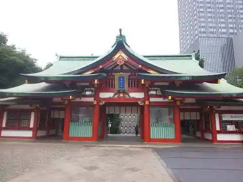 日枝神社の本殿・本堂