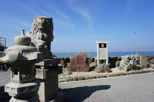 二見興玉神社の狛犬