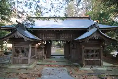 菅船神社の山門・神門