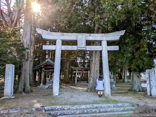 姫宮神社の鳥居