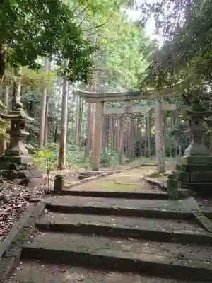 鹿野八幡神社の鳥居