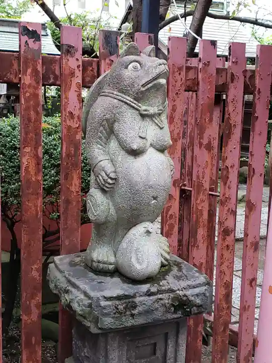柳森神社の狛犬