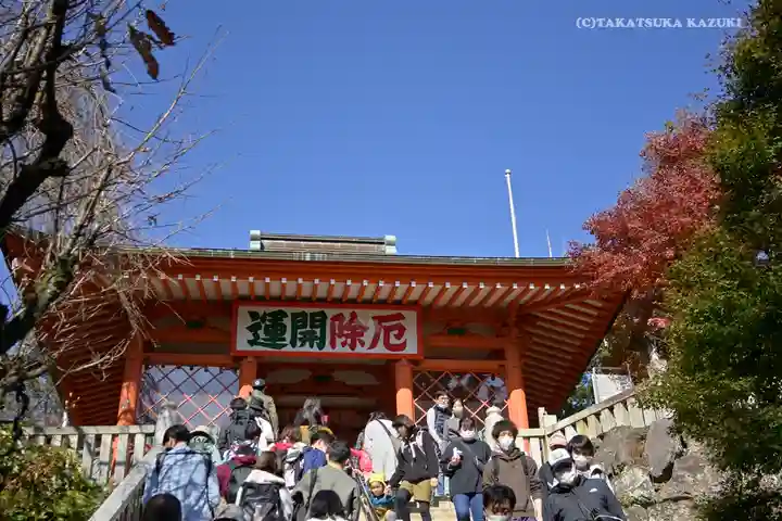 高尾山薬王院の山門・神門