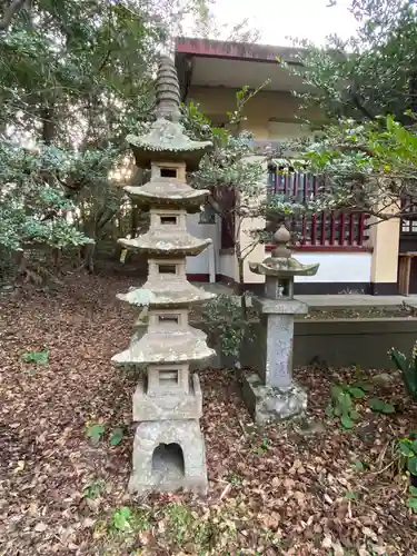 照島神社の塔