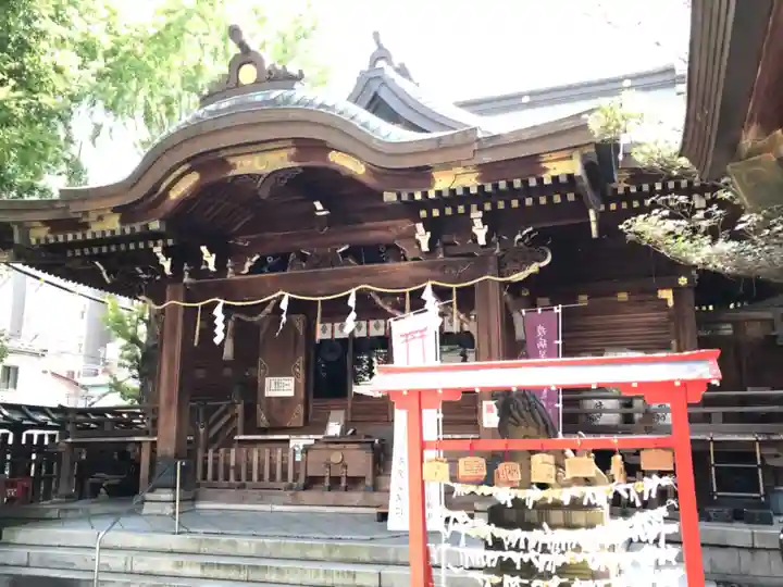 下谷神社の本殿・本堂