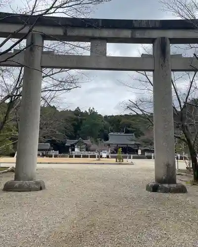 奈良縣護國神社の鳥居