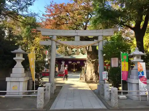 新田神社の鳥居