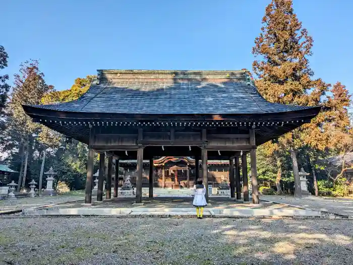 乎加神社の本殿