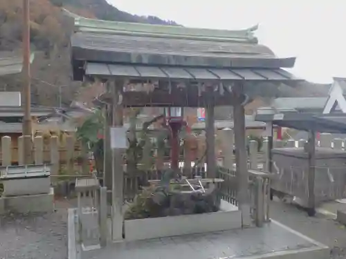 九頭竜大社の手水舎