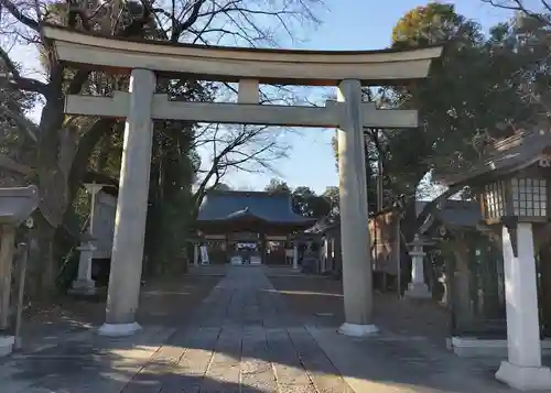 須賀神社の鳥居