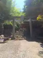 竹地蔵尊の鳥居