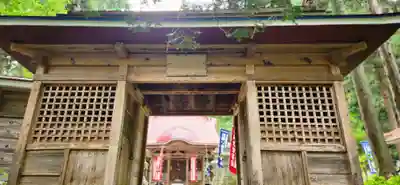 普門寺の山門・神門