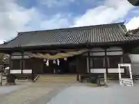 阿智神社の本殿・本堂