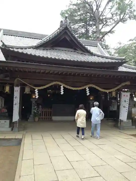 大宝八幡宮の本殿・本堂