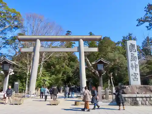 鹿島神宮の鳥居