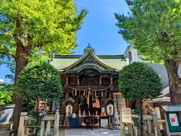 小野照崎神社の本殿・本堂