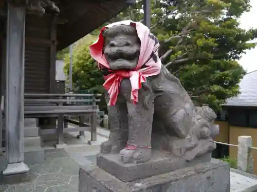 小動神社の狛犬