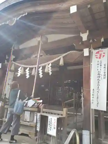 鳩森八幡神社の本殿・本堂