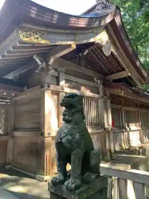 彌彦神社の狛犬