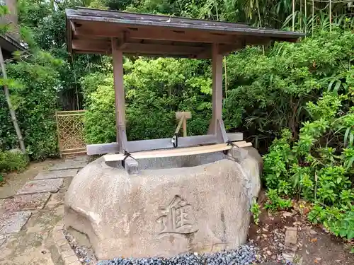 七宮神社の手水舎