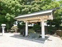 神明社（上細池神明社）の手水