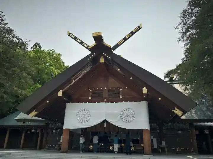北海道神宮の本殿・本堂