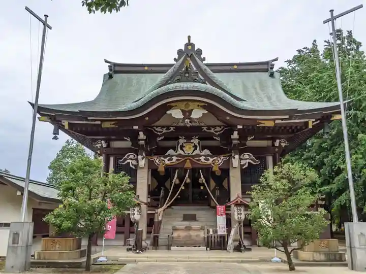 諏訪神社の本殿・本堂