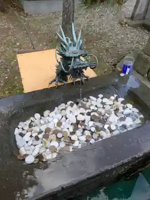 函館八幡宮の手水舎